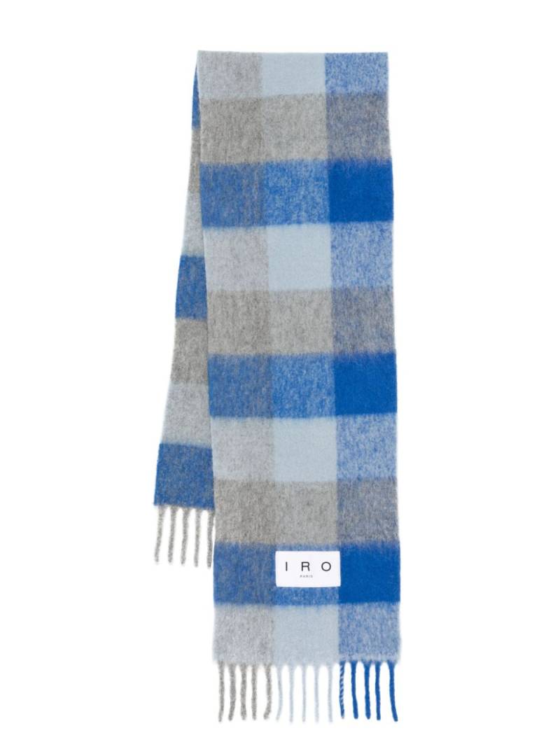 IRO Auray scarf - Blue von IRO