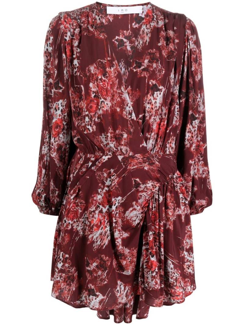 IRO Azula floral-print dress - Red von IRO