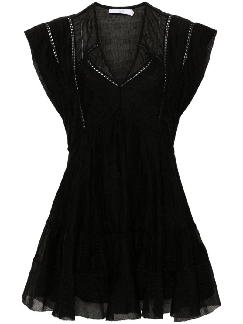 IRO Deli mini dress - Black von IRO