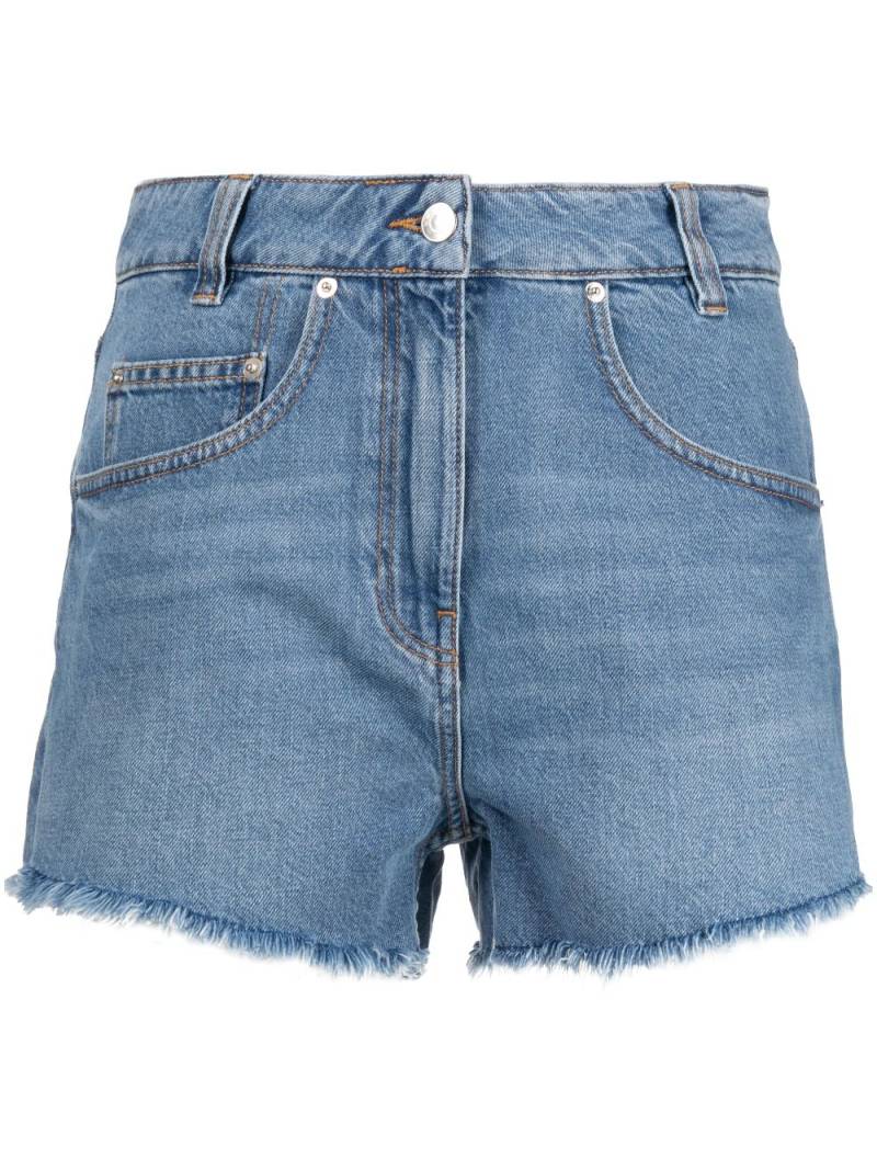 IRO Japa low-rise denim shorts - Blue von IRO