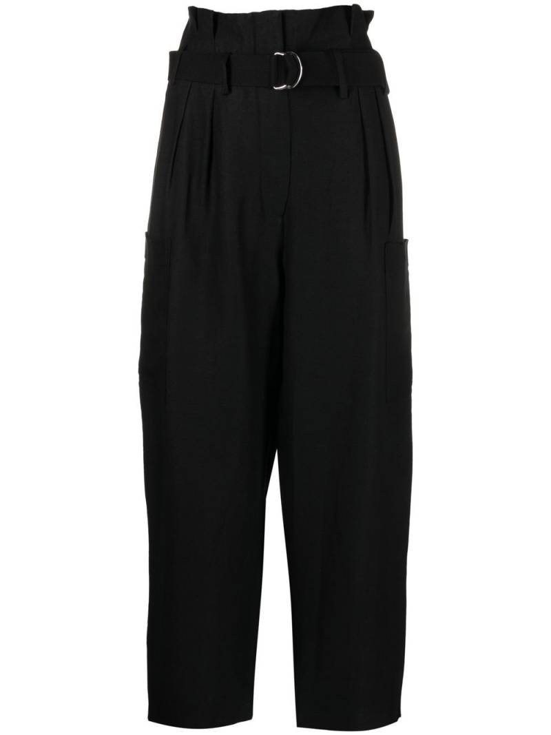 IRO Masit high-waisted trousers - Black von IRO