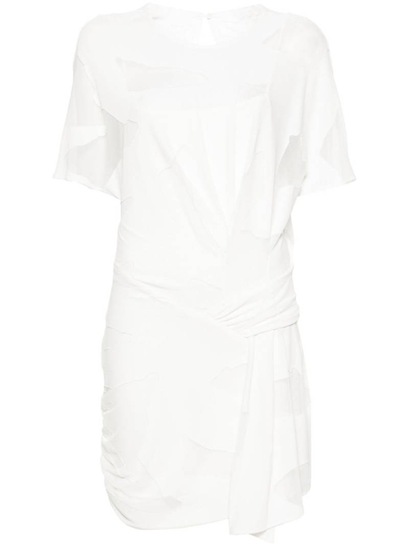 IRO Seona semi-sheer minidress - White von IRO