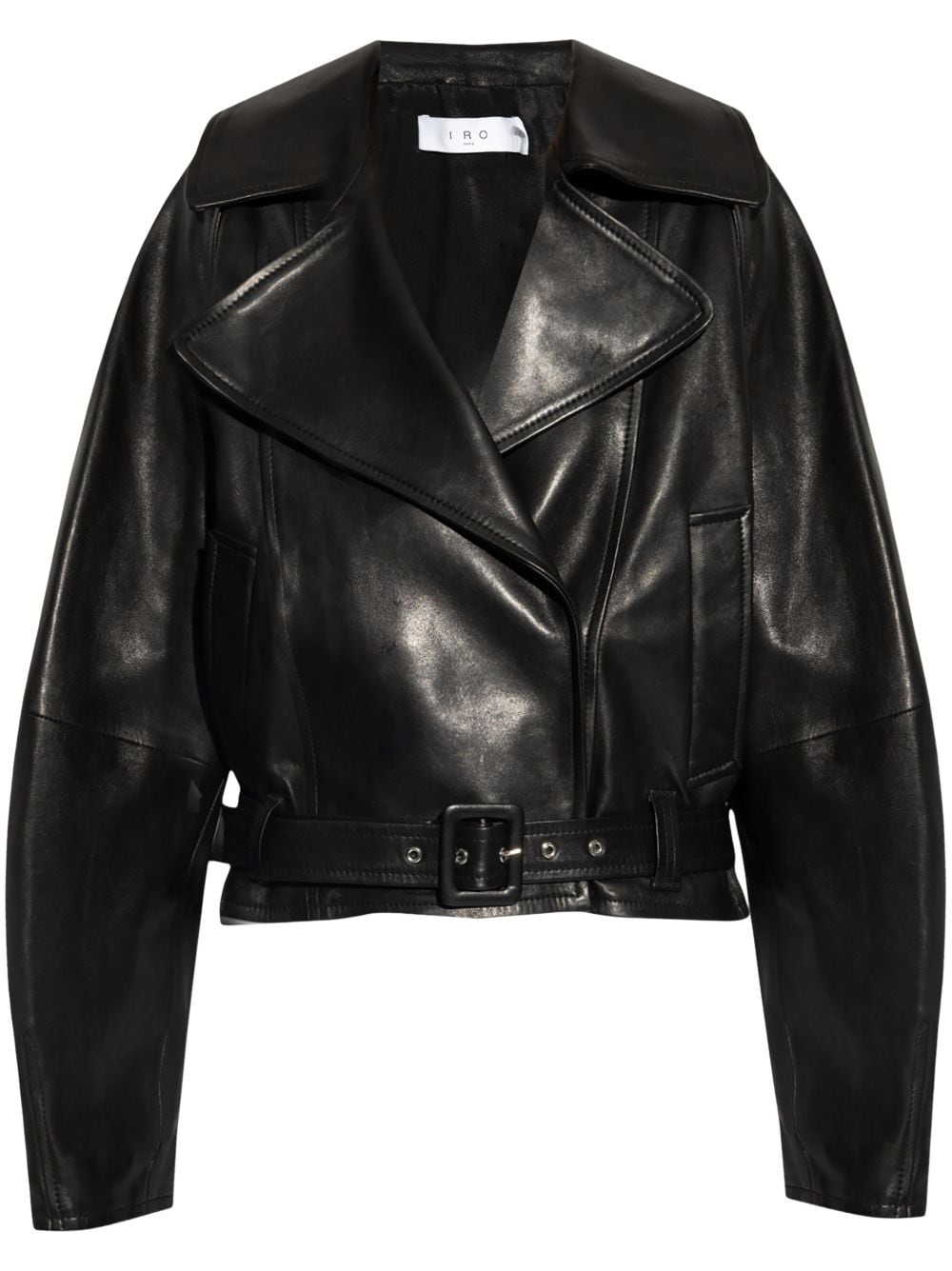 IRO Yuria leather biker jacket - Black von IRO