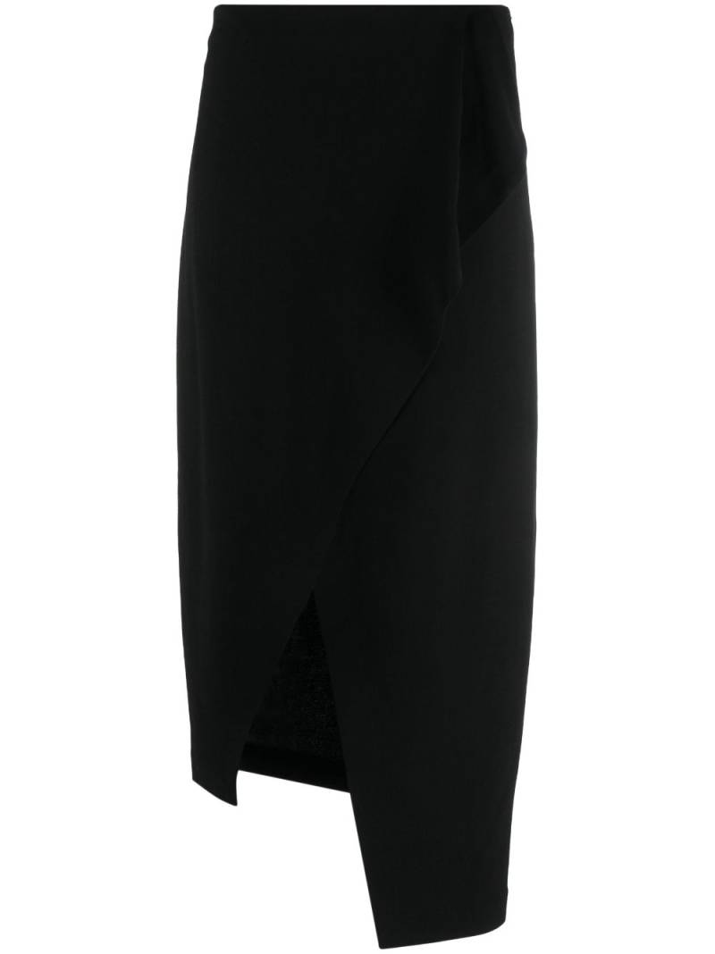 IRO asymmetrical-hem pencil skirt - Black von IRO