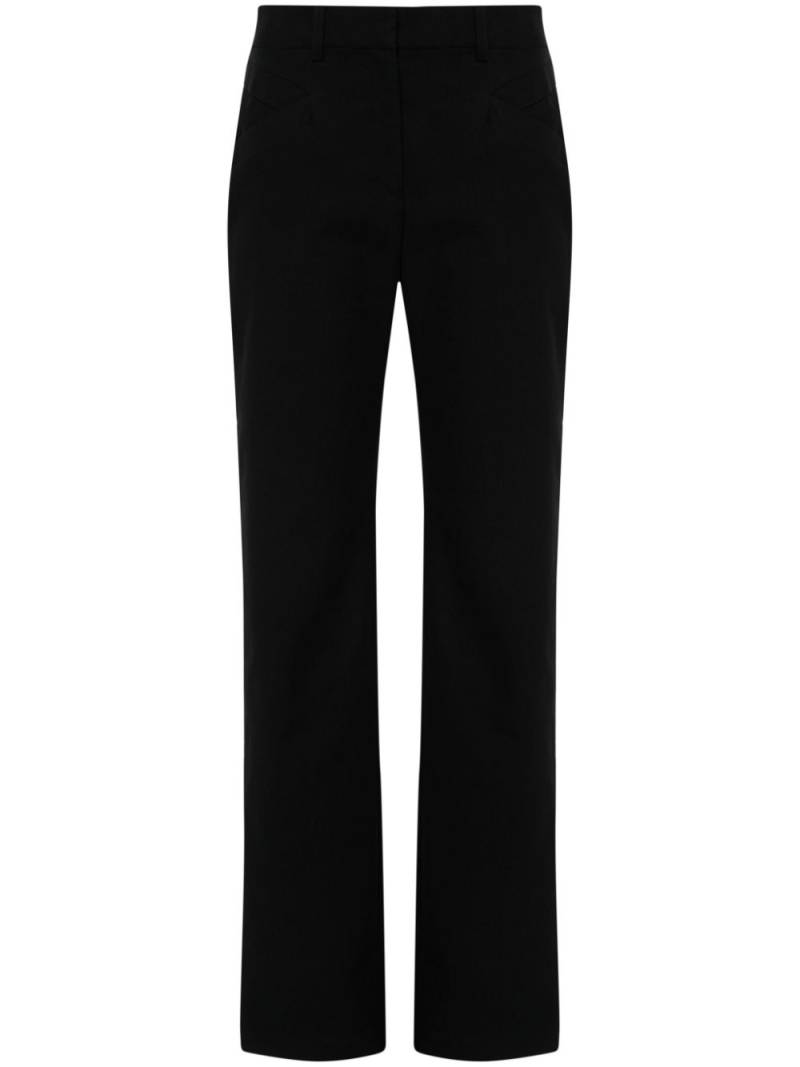 IRO concealed cotton trousers - Black von IRO