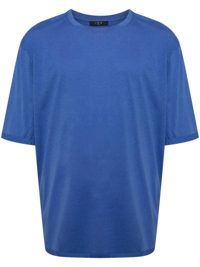 IRO drop-shoulder jersey T-shirt - Blue von IRO