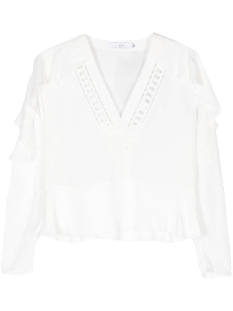 IRO embroidered blouse - White von IRO