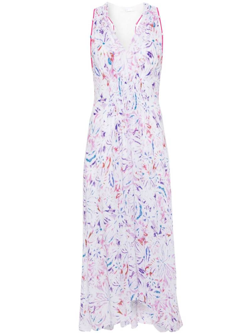 IRO floral-print midi dress - Pink von IRO