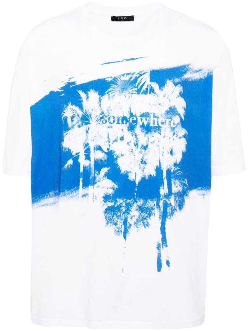 IRO graphic-print cotton T-shirt - White von IRO