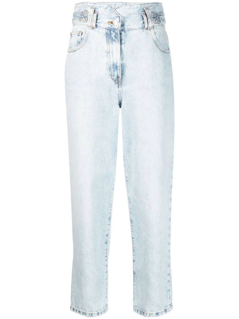 IRO high-waisted cropped jeans - Blue von IRO