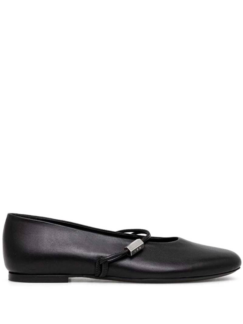 IRO leather ballet flats - Black von IRO