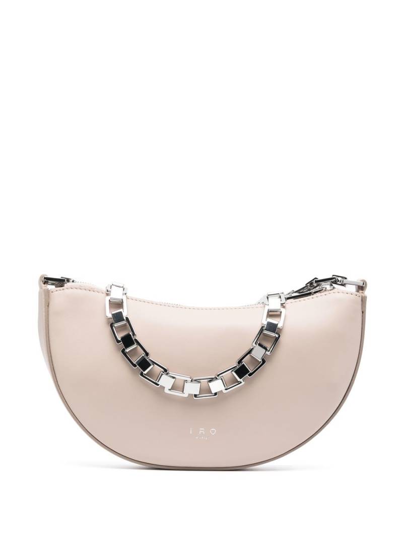 IRO logo-print leather bag - Neutrals von IRO