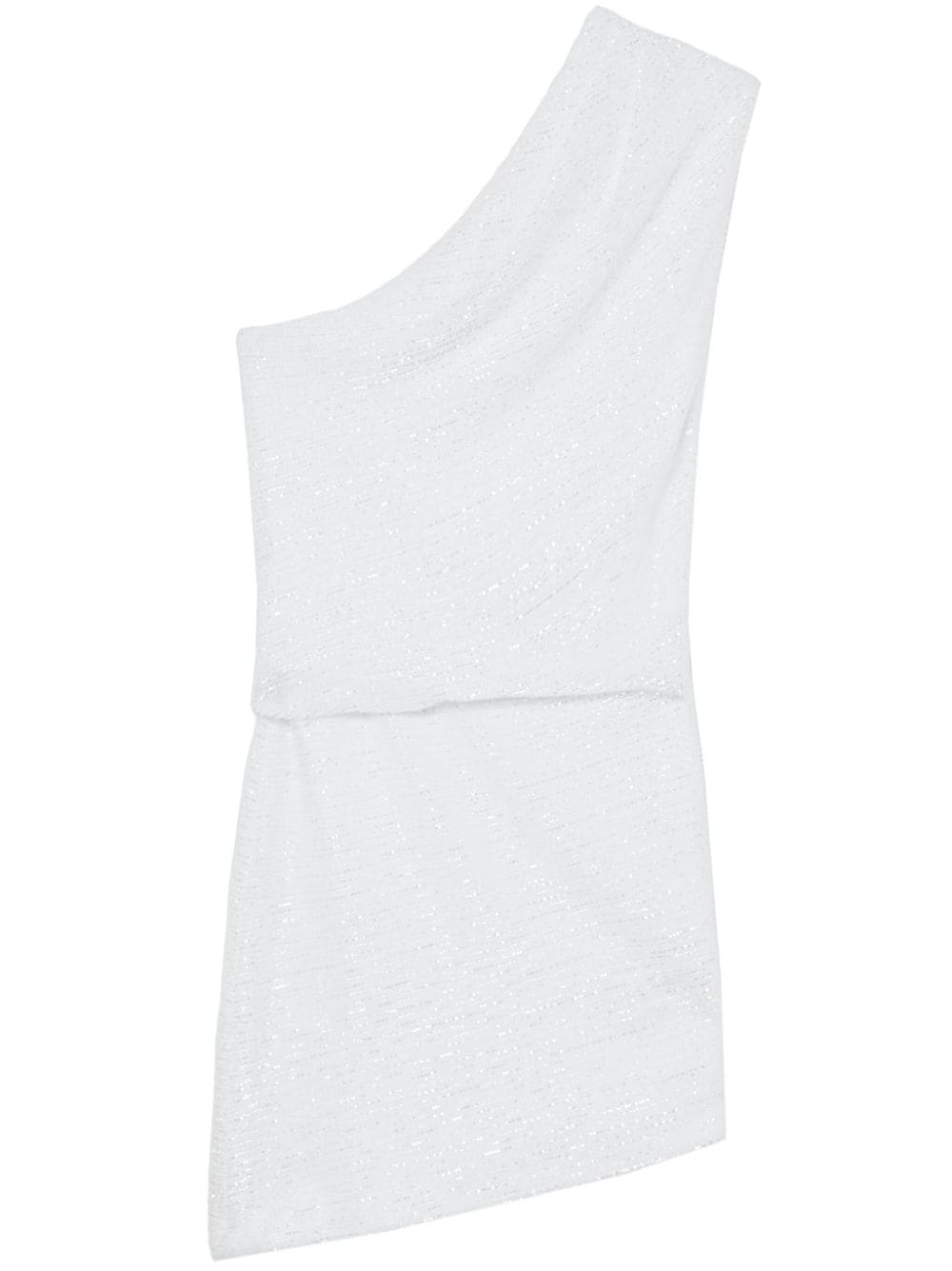 IRO one-shoulder cotton-blend minidress - White von IRO