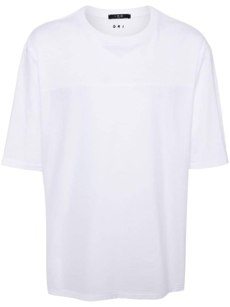 IRO panelled cotton T-shirt - White von IRO