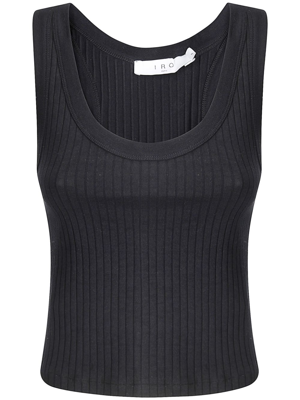 IRO ribbed tank top - Black von IRO