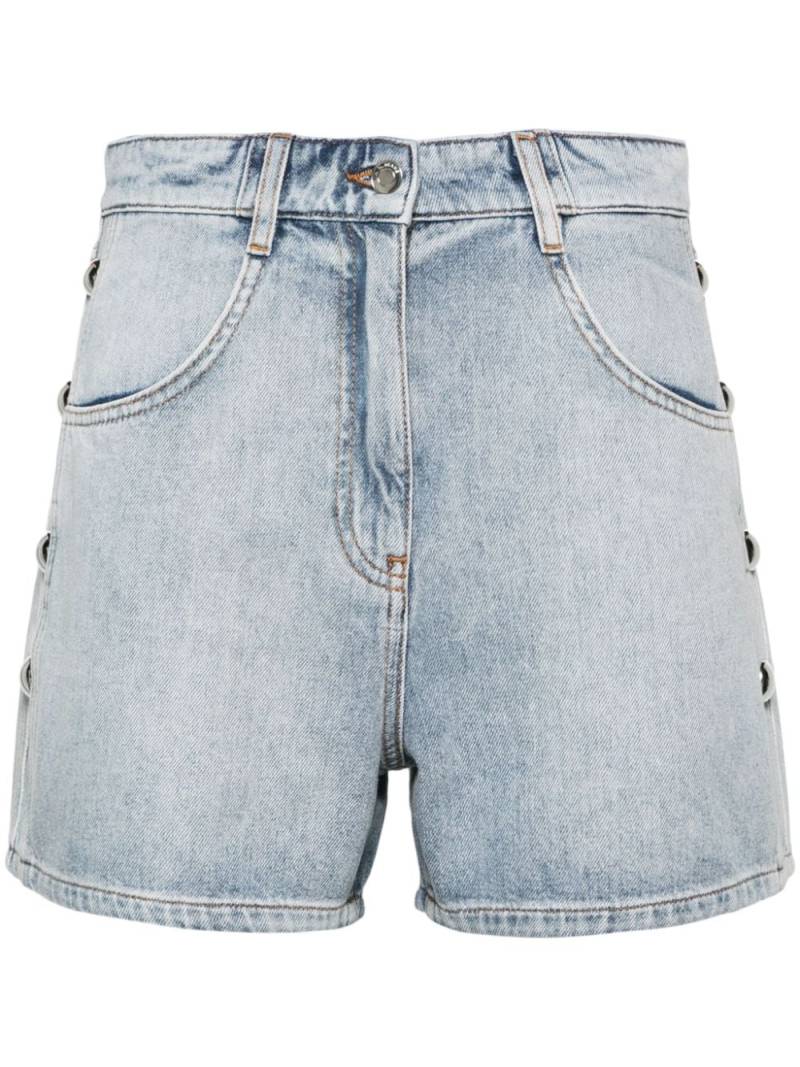 IRO stud-embellished denim shorts - Blue von IRO