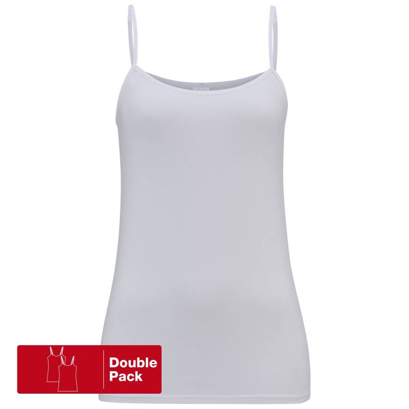 ISA Bodywear Unterhemd »Spaghetti Top 717102, Doppelpack«, (2 St.) von ISA Bodywear