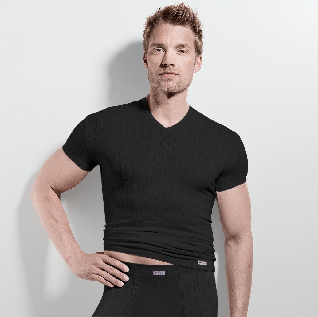 ISA Bodywear V-Shirt »Shirt kurzarm V-Ausschnitt - Fairtrade« von ISA Bodywear