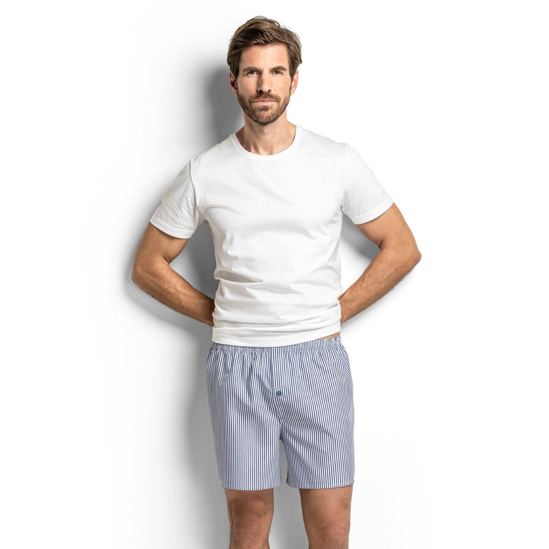 ISA bodywear - Boxershorts, für Herren, Blau, Größe XL von ISA bodywear