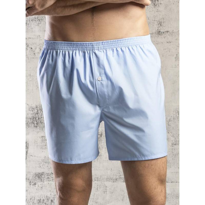 Boxershorts Herren Hellblau L von ISA bodywear