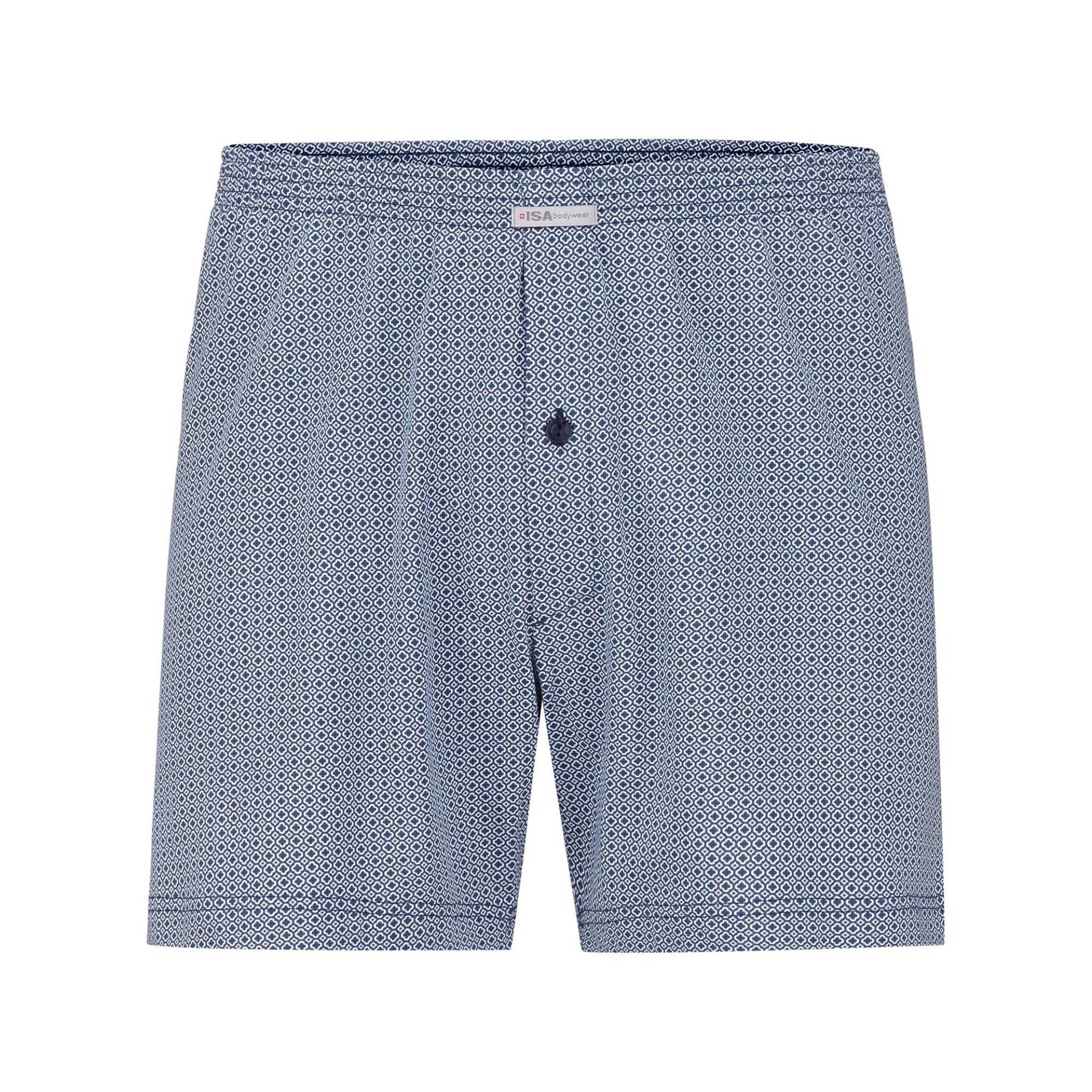 Boxershorts Mit Öffnung Herren Hellblau M von ISA bodywear