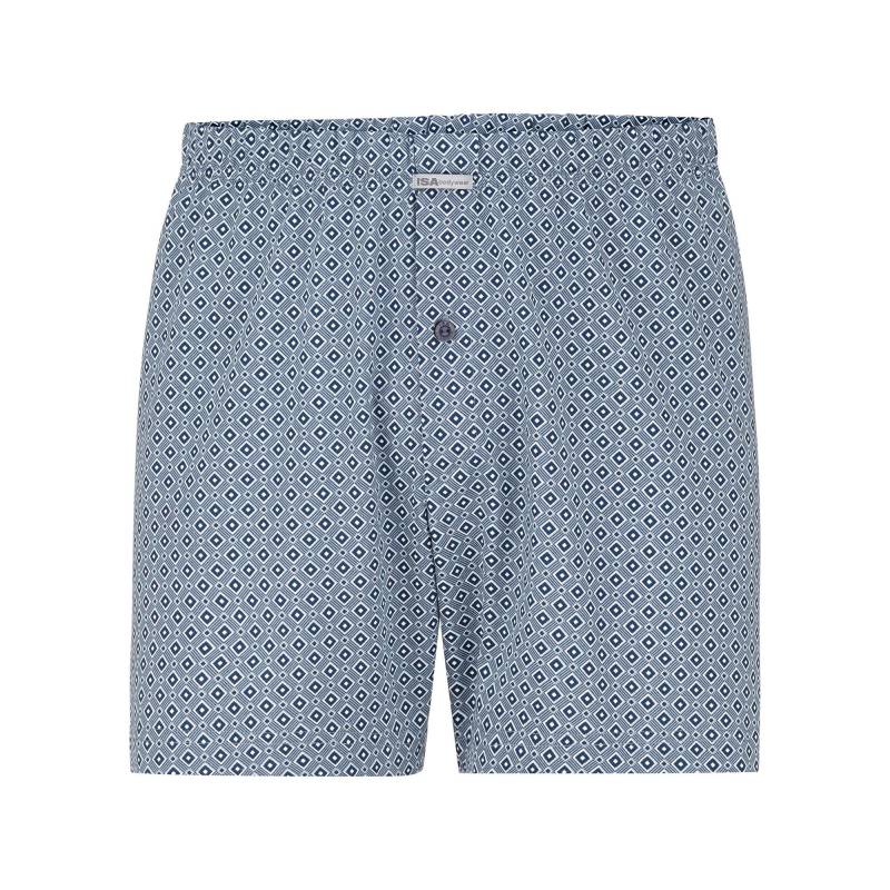 Boxershorts Mit Öffnung Herren Hellblau S von ISA bodywear