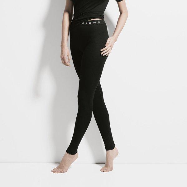 Lange Unterhose Damen Schwarz XL von ISA bodywear