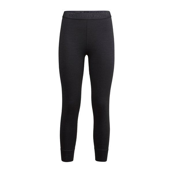 Leggings 3/4 Damen Schwarz S von ISA bodywear