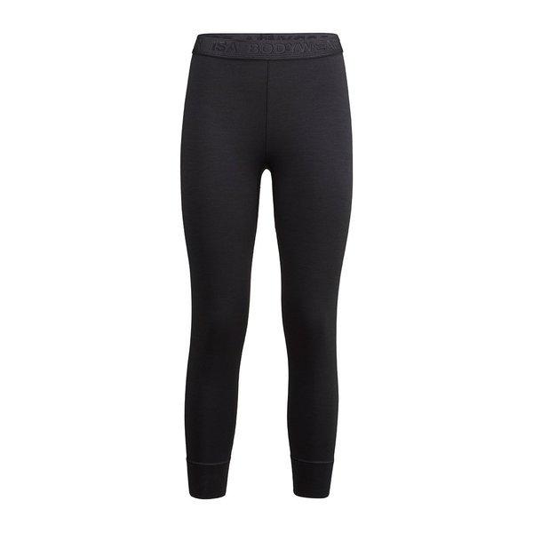 Leggings 3/4 Damen Schwarz XS von ISA bodywear