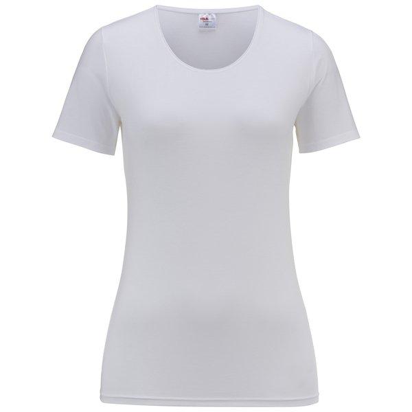 Shirt Kurzarm, Rundhals Damen Weiss XS von ISA bodywear