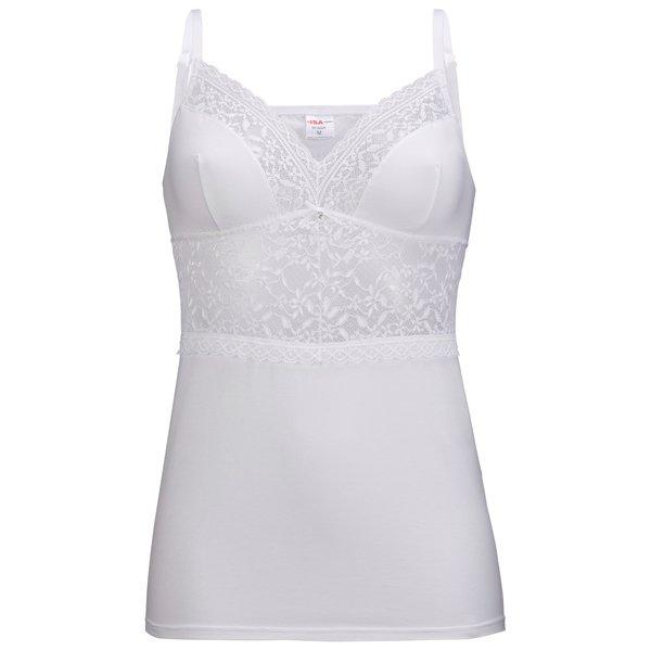 Spaghetti Top Damen Weiss XL von ISA bodywear