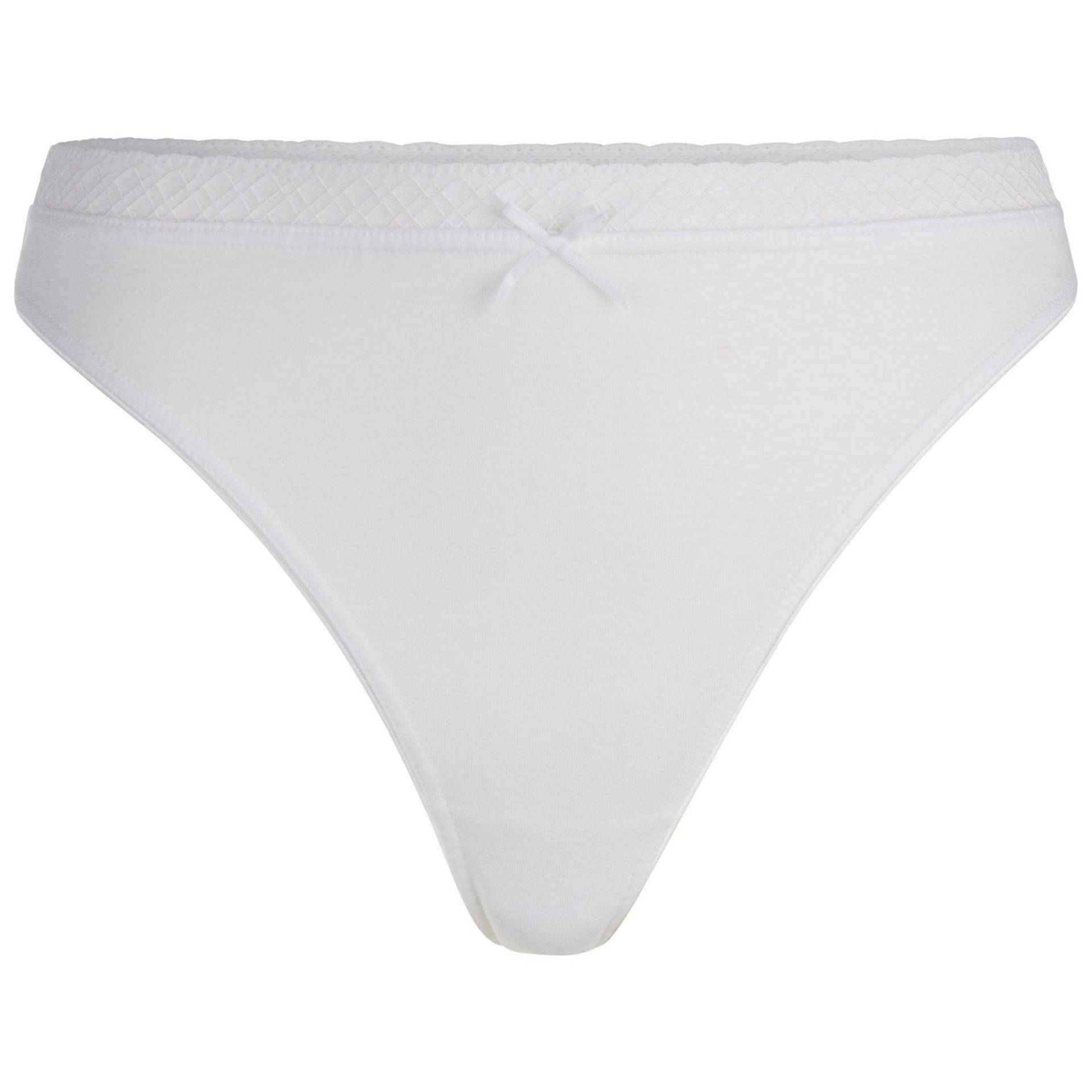 ISA bodywear - String, für Damen, Weiss, Größe M von ISA bodywear