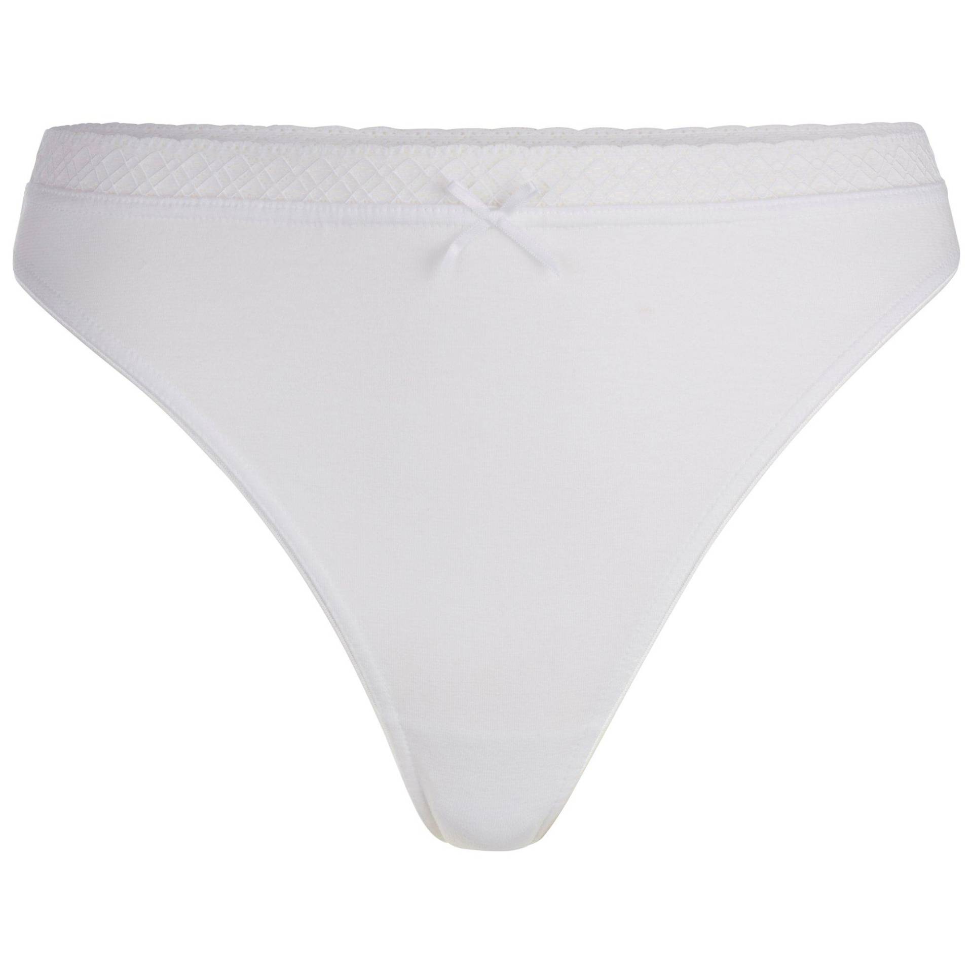 String Damen Weiss XL von ISA bodywear