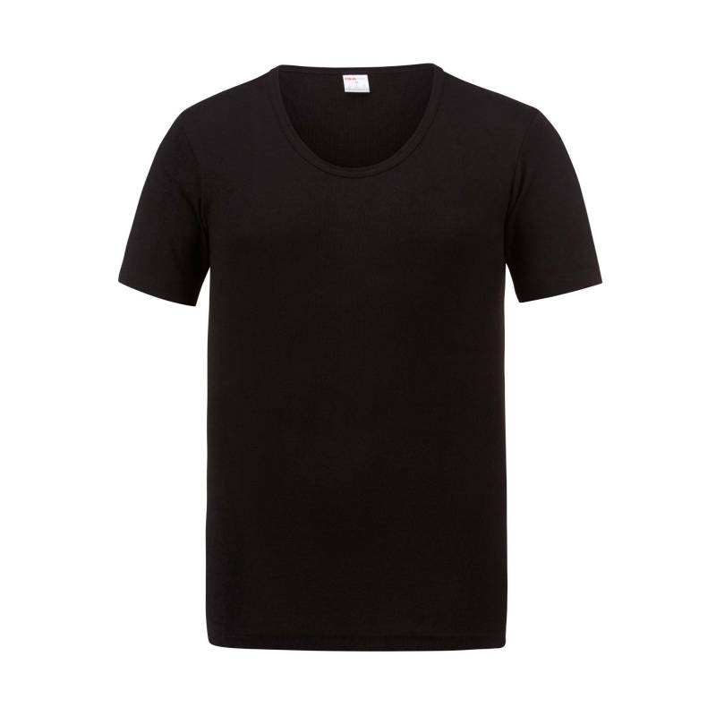 T-shirt, Body Fit, Kurzarm Herren Black M von ISA bodywear