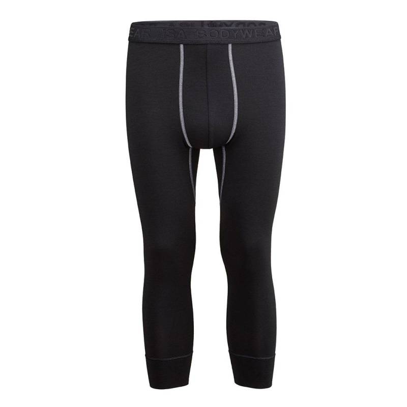 ISA bodywear - Unterhose 3/4-Lang, für Herren, Schwarz, Größe S von ISA bodywear