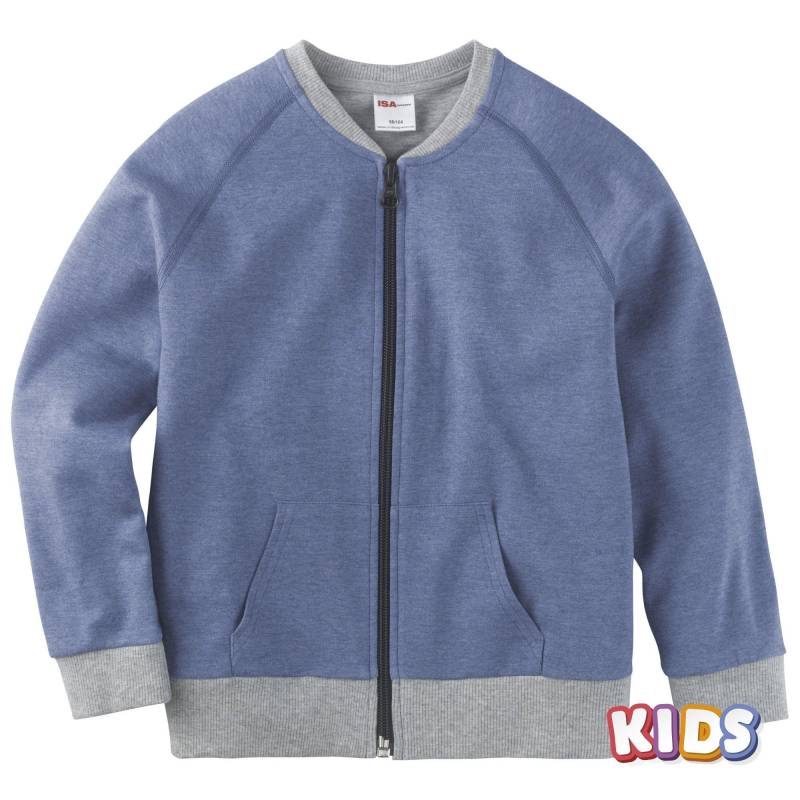 Jacke Mit Reissverschluss Jungen  122/128 von ISA bodywear