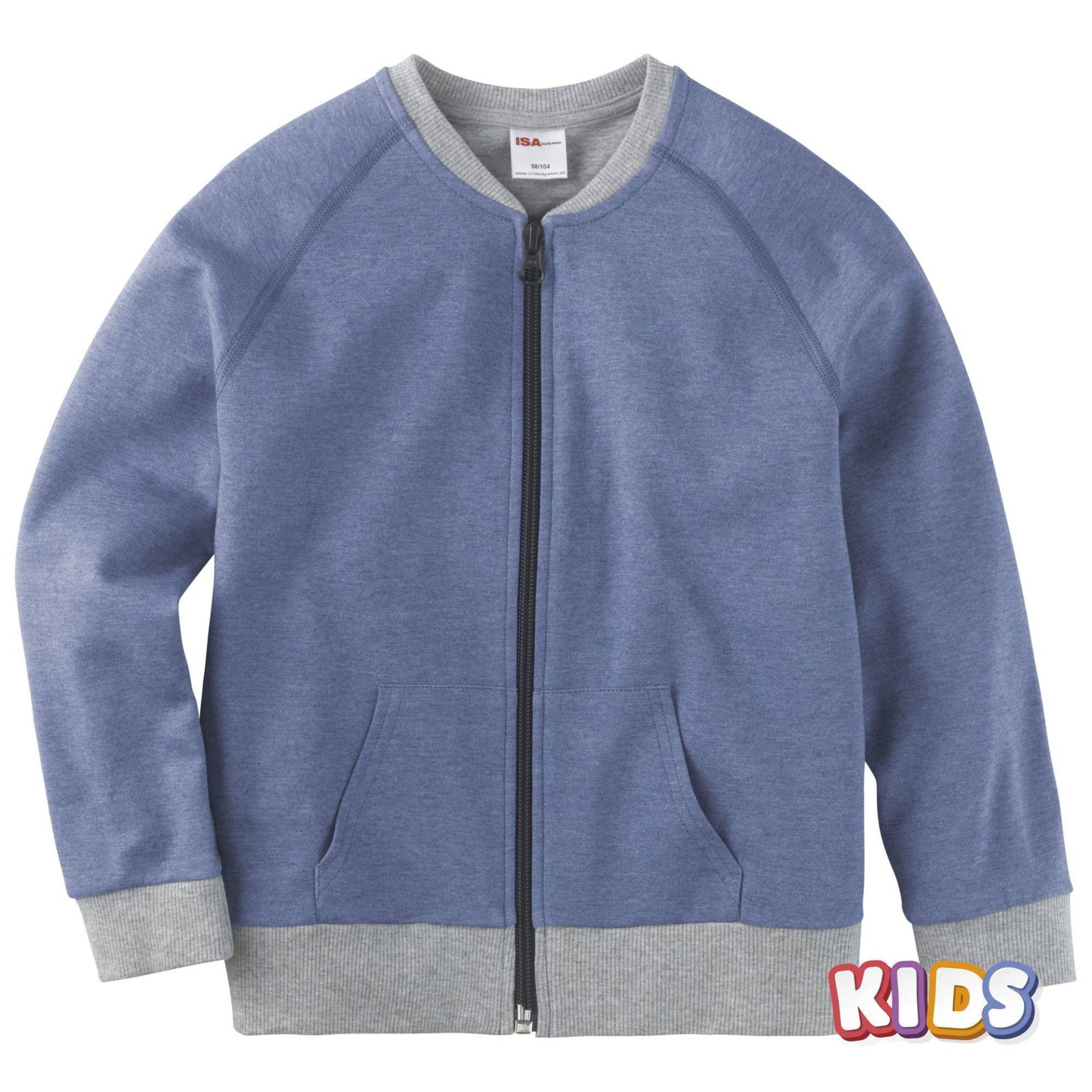 Jacke Mit Reissverschluss Jungen  134/140 von ISA bodywear