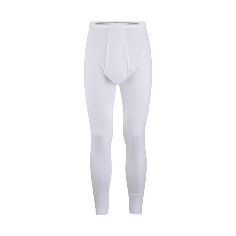 Lange Unterhose Herren Weiss 3XL von ISA bodywear