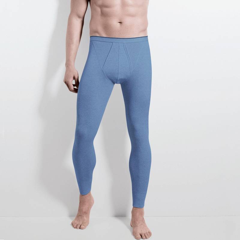 Lange Unterhose Herren Blau 3XL von ISA bodywear