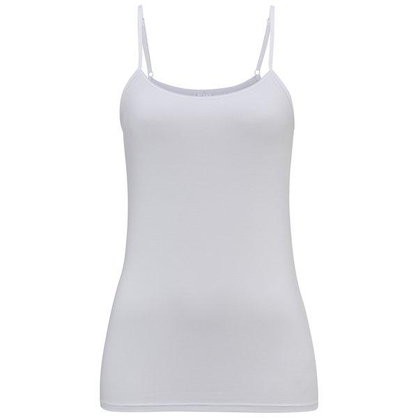 Spaghetti Top Damen Weiss L von ISA bodywear