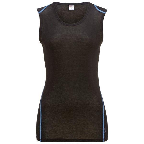 ISA bodywear - Träger Top Clima Control Faktor 1, für Damen, Schwarz, Größe L von ISA bodywear