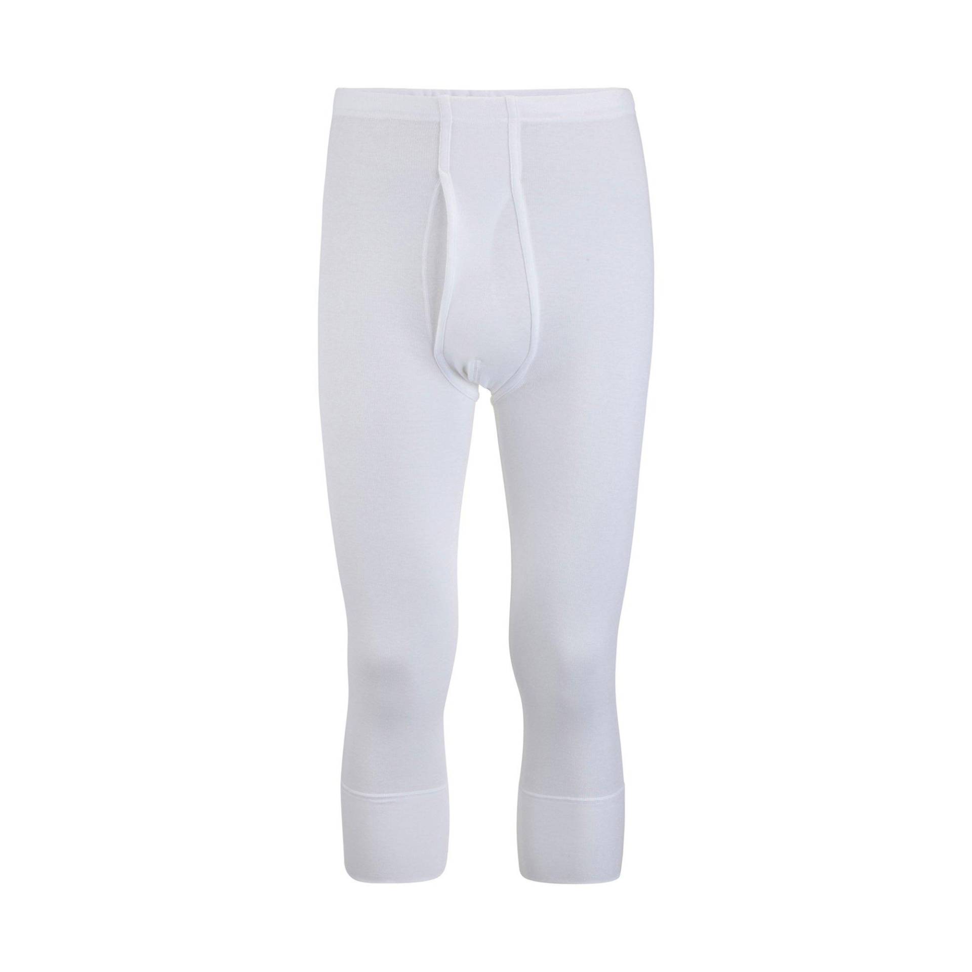 ISA bodywear - Hose 3/4  "Harry", für Herren, Weiss, Größe L von ISA bodywear