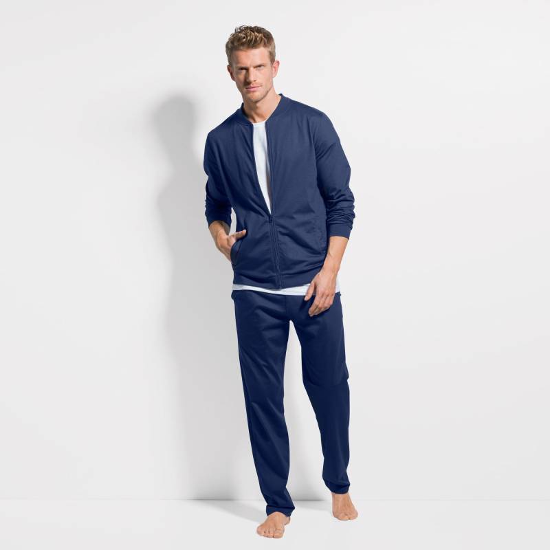 Loungewear Jacke Herren Marine L von ISA bodywear