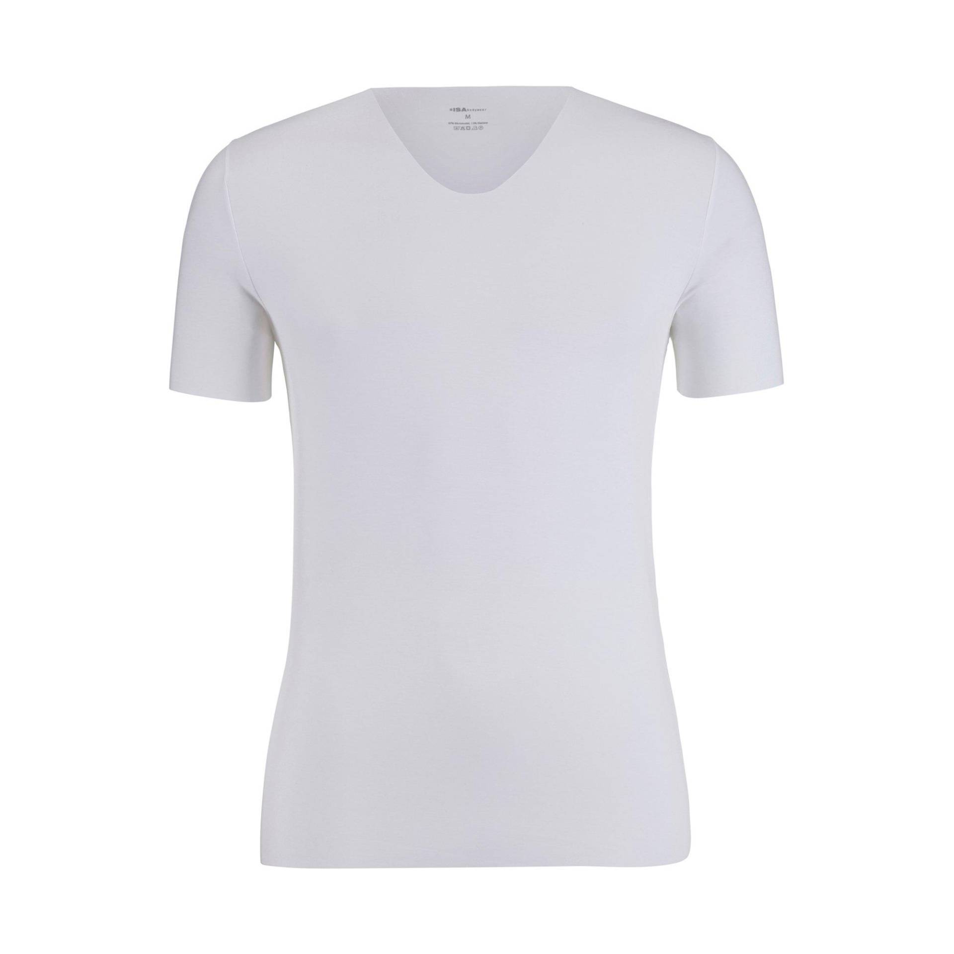 T-shirt Herren Weiss M von ISA bodywear