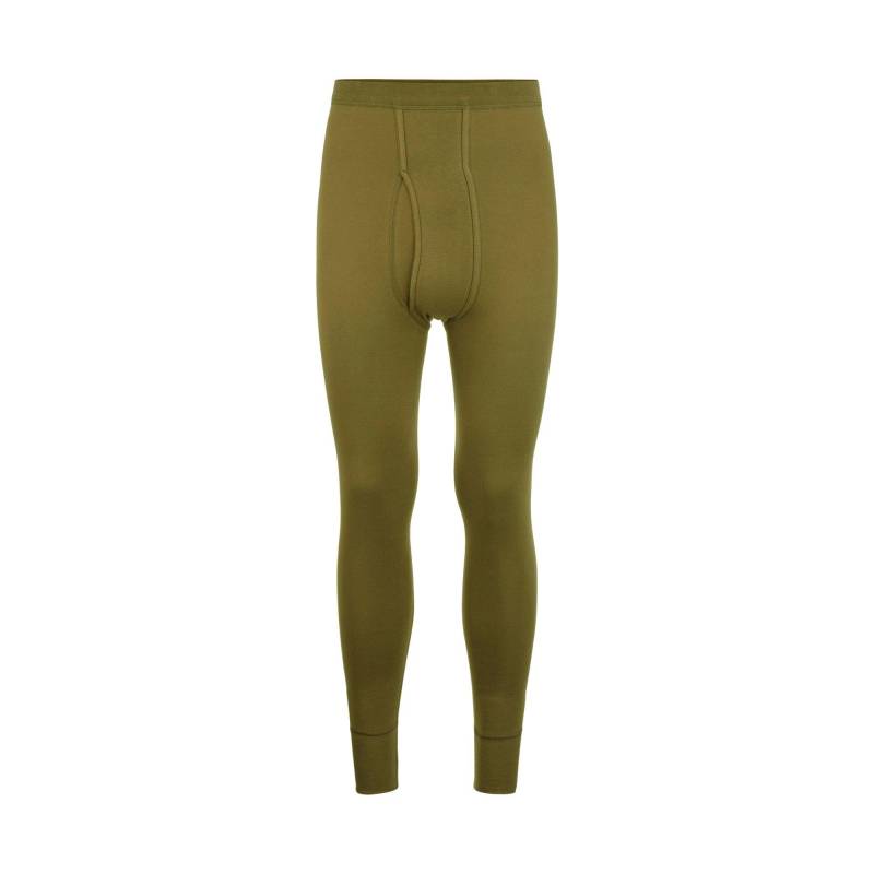 Lange Unterhose Herren Olivegrün M von ISA bodywear