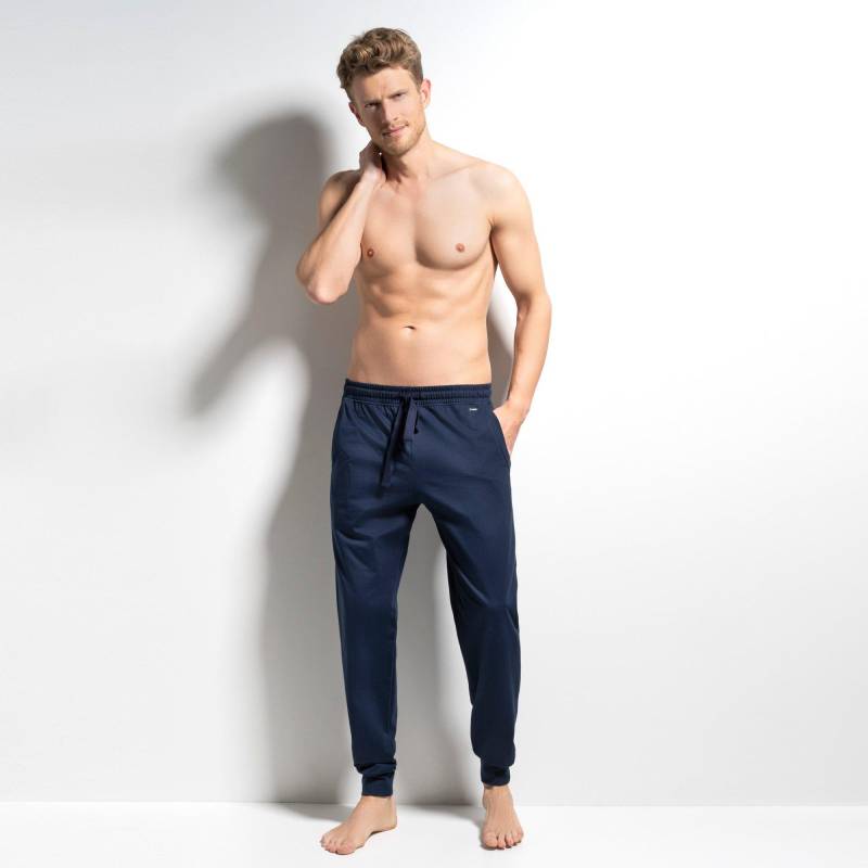 Hose Lang, Bündchen Herren Marine S von ISA bodywear