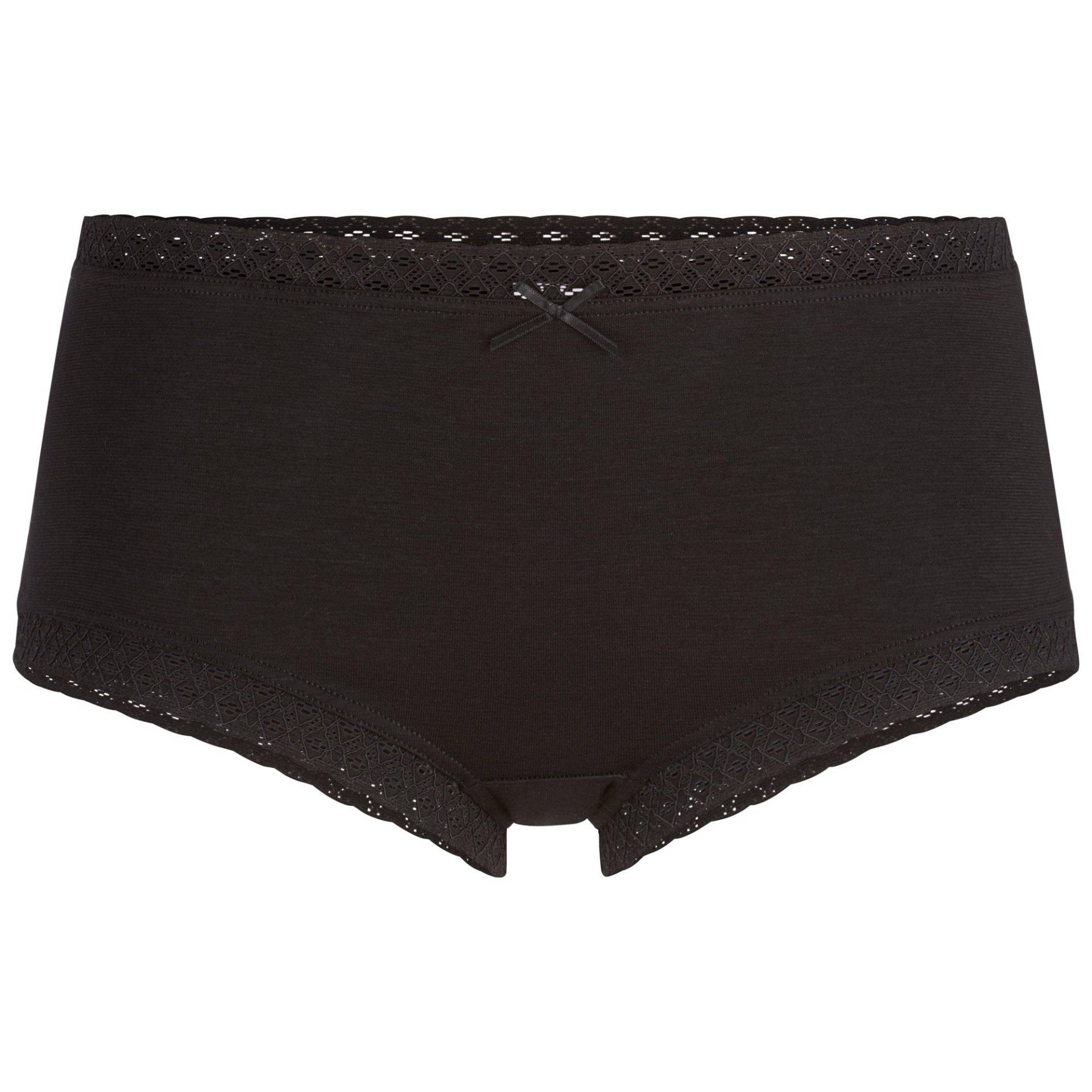 Panty Cleo Damen Schwarz XL von ISA bodywear