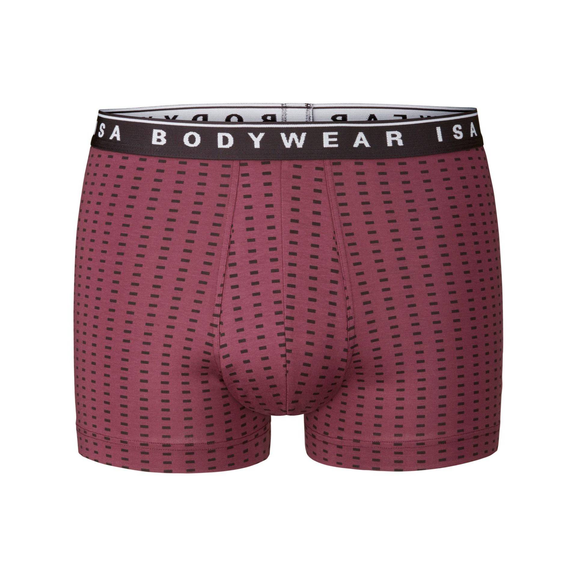 Panty Herren Aubergine L von ISA bodywear