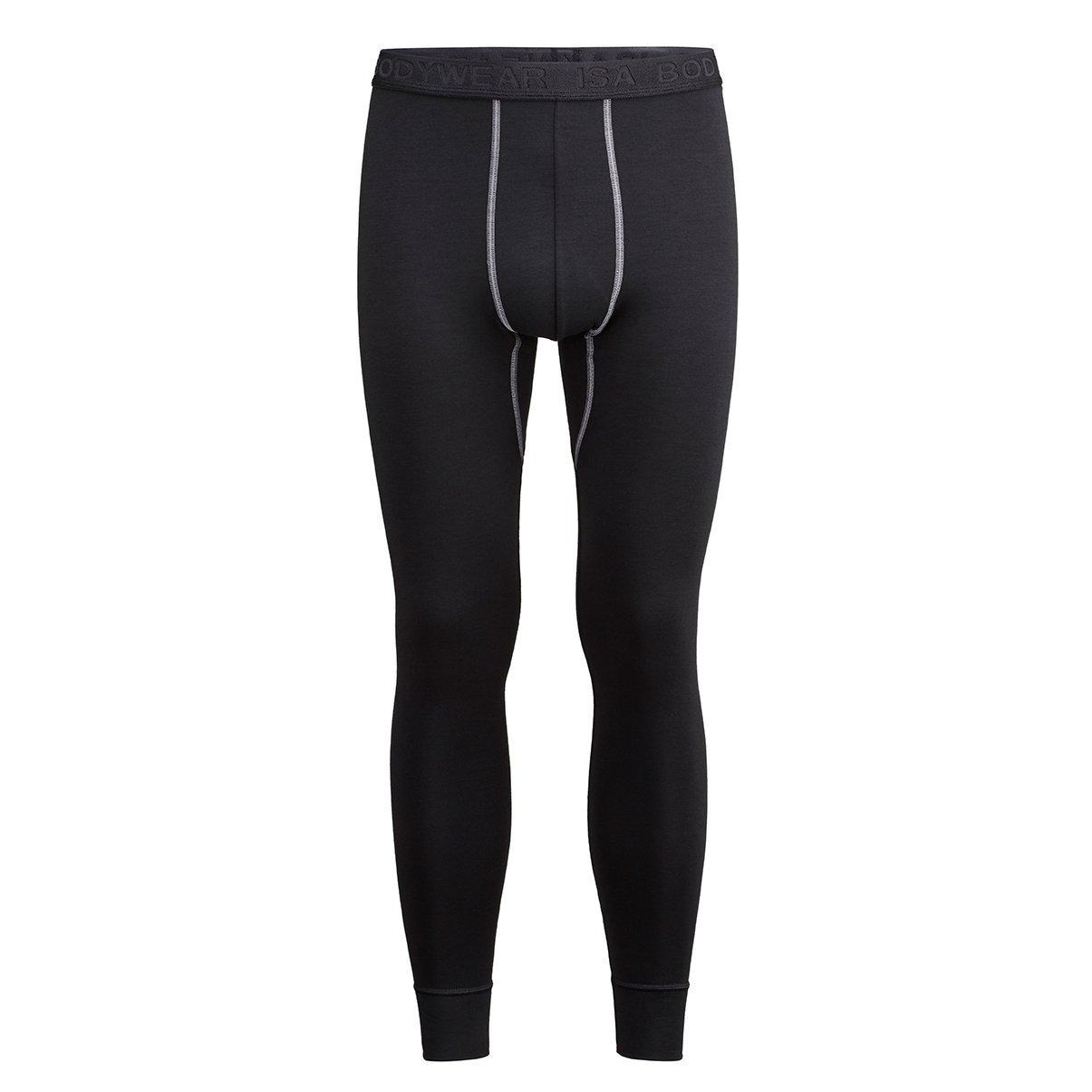 Lange Unterhose Herren Schwarz XL von ISA bodywear