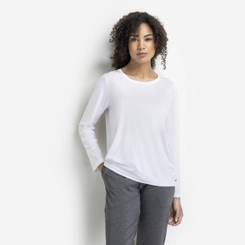 Shirt Langarm Damen Weiss XS von ISA bodywear